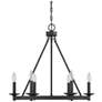 Thumbnail4 of Savoy House Middleton 25"W Matte Black 6-Light Chandelier more views