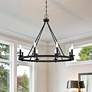 Thumbnail1 of Savoy House Middleton 33"W Matte Black 8-Light Chandelier