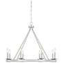 1_Savoy House Middleton 33"W Statin Nickel 8-Light Chandelier