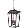 1_Savoy House Milton 12"W English Bronze 4-Light Mini Pendant