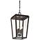 Savoy House Milton 12"W English Bronze 4-Light Mini Pendant