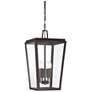 Thumbnail4 of Savoy House Milton 12"W English Bronze 4-Light Mini Pendant more views