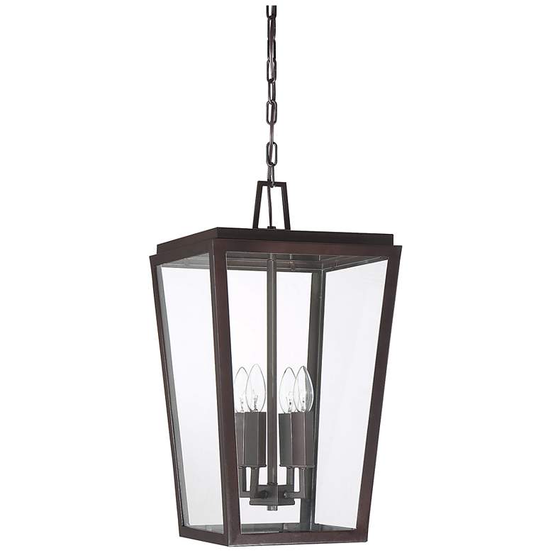 Image 5 Savoy House Milton 12"W English Bronze 4-Light Mini Pendant more views