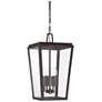 5_Savoy House Milton 12"W English Bronze 4-Light Mini Pendant more views