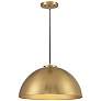 1_Savoy House Minas 18" Wide Natural Brass Pendant Light