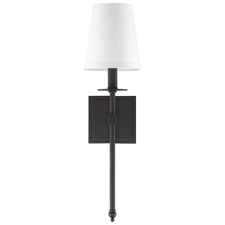Image 4 Savoy House Monroe 20" High Matte Black Wall Sconce more views
