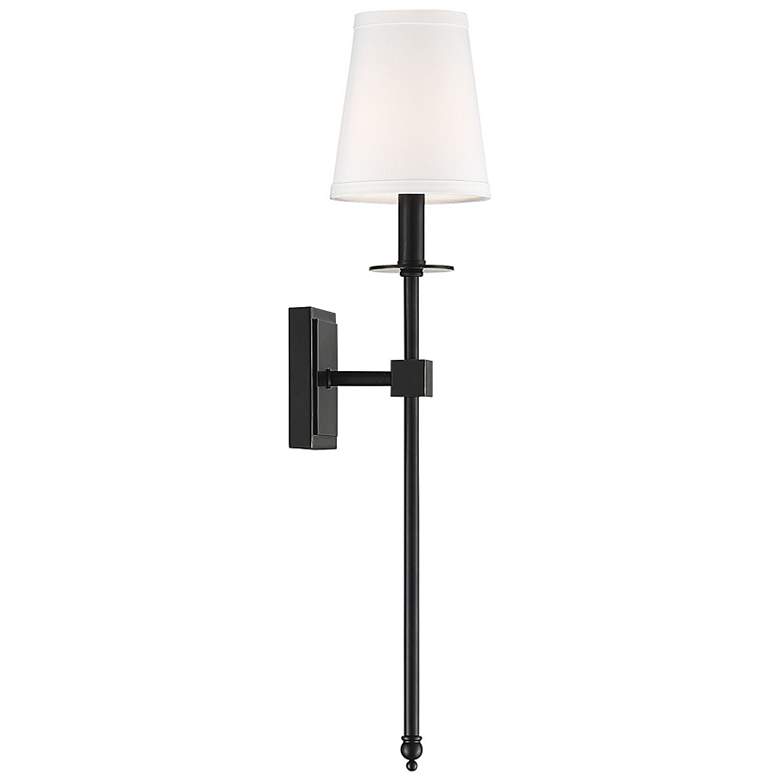Image 6 Savoy House Monroe 24" High Classic Bronze Wall Sconce more views