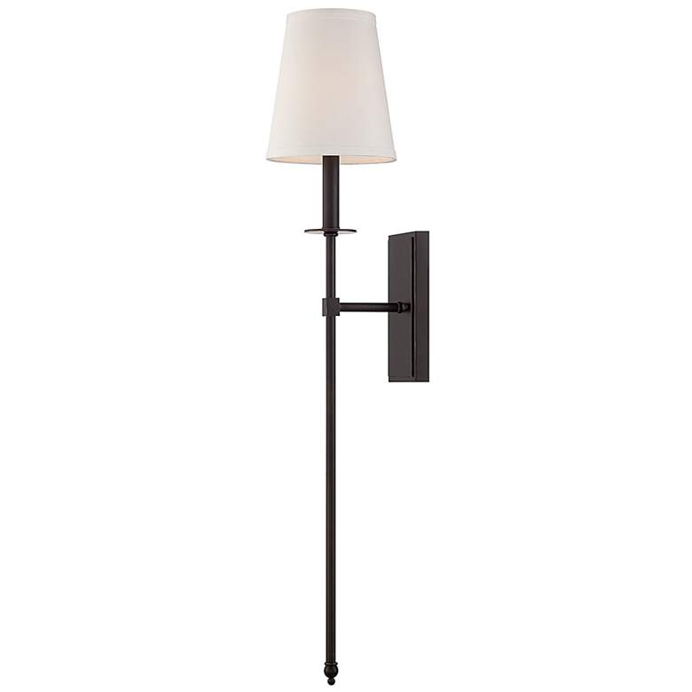 Image 5 Savoy House Monroe 33 1/2" High Classic Bronze Wall Sconce more views