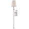 Savoy House Monroe 33 1/2" High Polished Nickel Wall Sconce