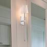 2_Savoy House Monroe 33 1/2" High Polished Nickel Wall Sconce