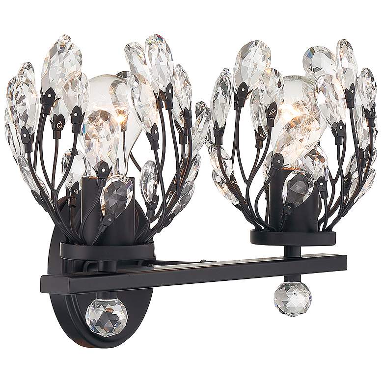 Image 4 Savoy House Moreno 15 1/2"H Matte Black 2-Light Wall Sconce more views