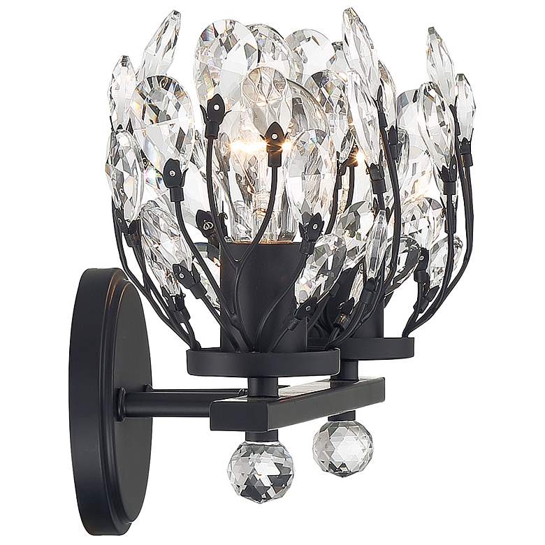 Image 5 Savoy House Moreno 15 1/2"H Matte Black 2-Light Wall Sconce more views