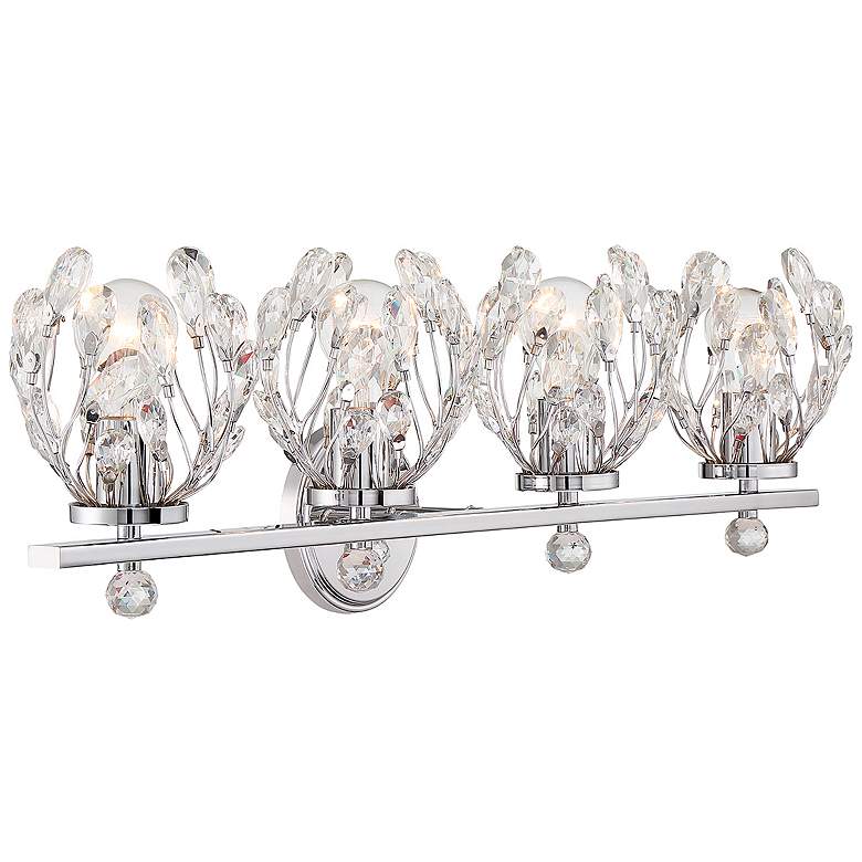 Image 4 Savoy House Moreno 31" Wide Chrome 4-Light Vanity Bath Light more views
