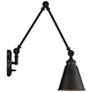 4_Savoy House Morland Matte Black Swing Arm Wall Lamp more views