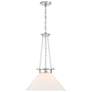 1_Savoy House Myers 18" Wide Polished Nickel Pendant Light