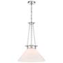 3_Savoy House Myers 18" Wide Polished Nickel Pendant Light more views