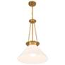 4_Savoy House Myers 18" Wide Warm Brass Pendant Light more views