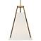 Savoy House Newport 18" Wide Warm Brass Pendant Light