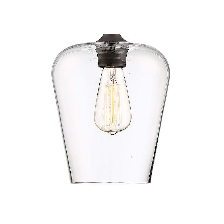 Image 2 Savoy House Octave 8" Wide English Bronze Mini Pendant more views