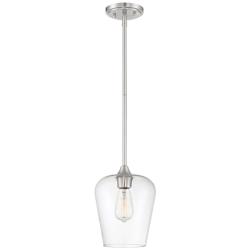Savoy House Octave 8" Wide Satin Nickel Mini Pendant