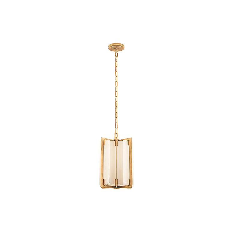 Image 1 Savoy House Orleans 12" Wide Distressed Gold 4-Light Pendant
