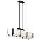 Savoy House Orleans 44 1/4" Alabaster Glass Linear Chandelier