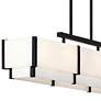 2_Savoy House Orleans 44 1/4" Alabaster Glass Linear Chandelier more views