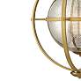 2_Savoy House Pearl 21" Wide Warm Brass 3-Light Pendant more views