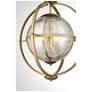 6_Savoy House Pearl 21" Wide Warm Brass 3-Light Pendant more views