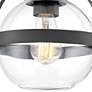 3_Savoy House Pendleton 9 1/2" Wide Matte Black Ceiling Light more views