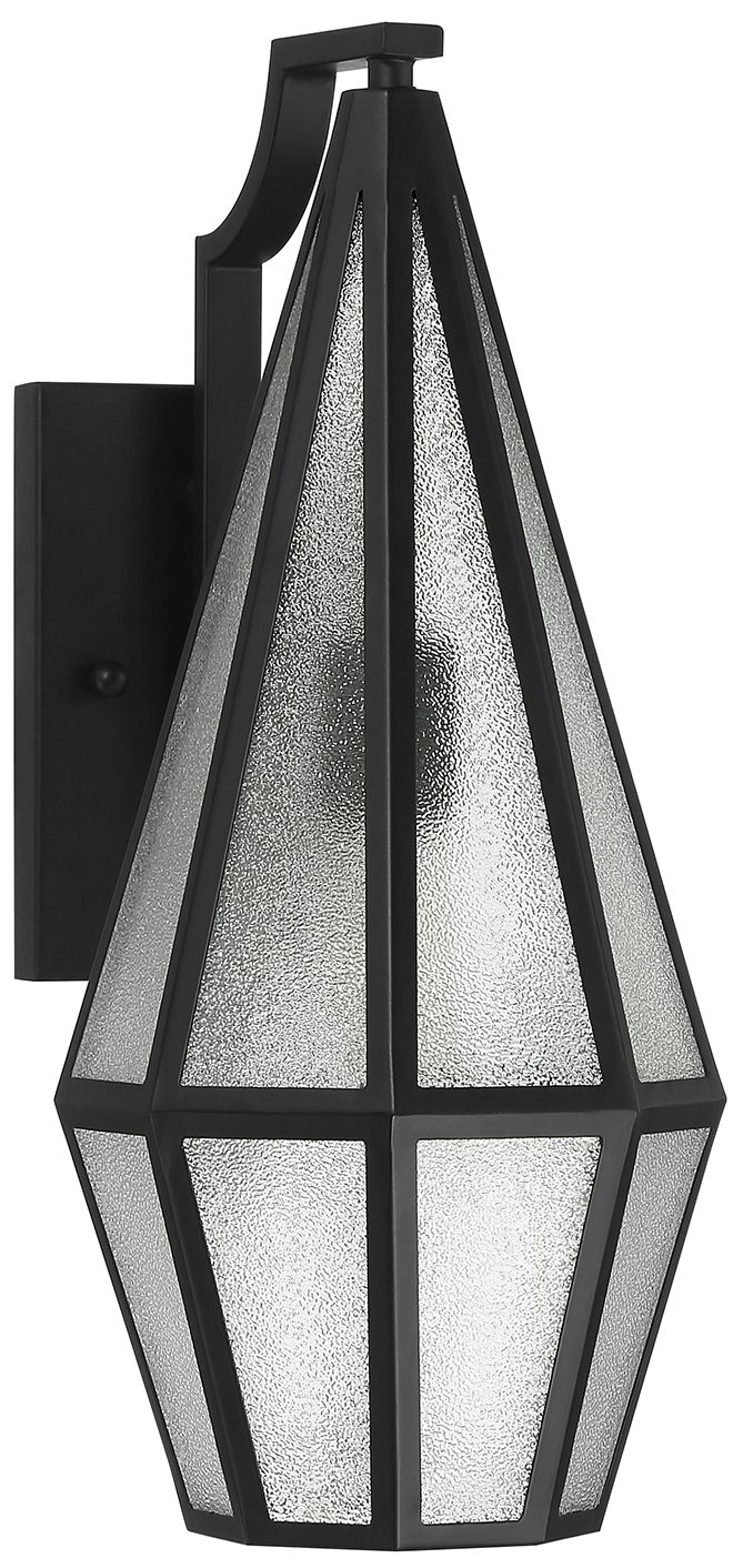 Image 2 Savoy House Peninsula 18"H Matte Black Outdoor Wall Light more views