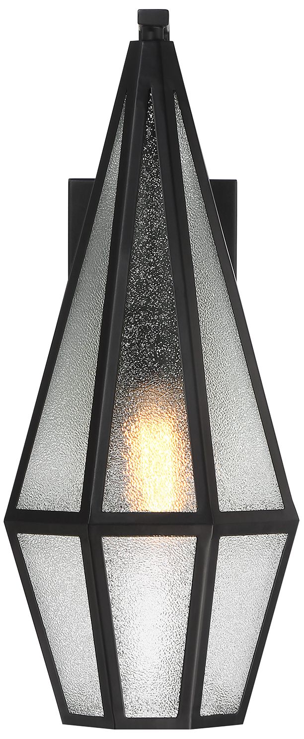 Image 3 Savoy House Peninsula 18"H Matte Black Outdoor Wall Light more views