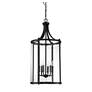3_Savoy House Penrose 16" Wide Black 6-Light Foyer Pendant more views