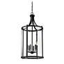 4_Savoy House Penrose 16" Wide Black 6-Light Foyer Pendant more views