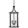 Savoy House Penrose 16" Wide English Bronze 4-Light Pendant