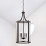 2_Savoy House Penrose 16" Wide English Bronze 4-Light Pendant