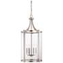 1_Savoy House Penrose 16" Wide Satin Nickel 6-Light Pendant