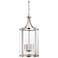 Savoy House Penrose 16" Wide Satin Nickel 6-Light Pendant