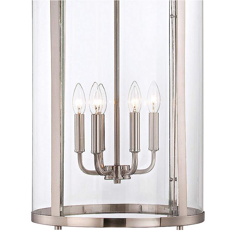 Image 2 Savoy House Penrose 16" Wide Satin Nickel 6-Light Pendant more views