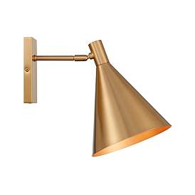 Image5 of Savoy House Pharos 11" High Noble Brass Wall Sconce more views