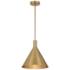 Savoy House Pharos 13" Wide Noble Brass Pendant Light