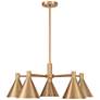 4_Savoy House Pharos 30" Wide Noble Brass 5-Light Chandelier more views