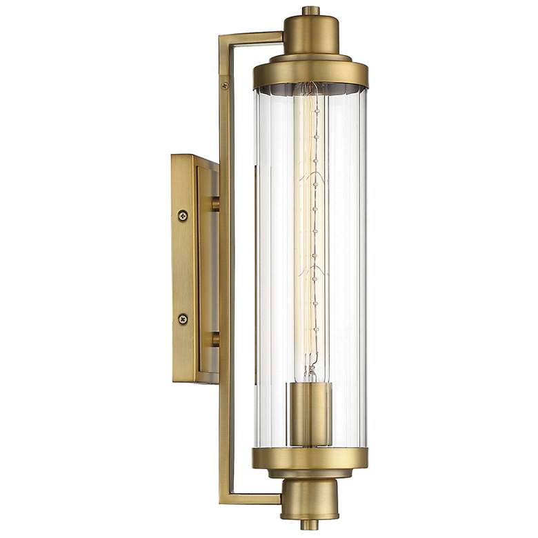 Image 5 Savoy House Pike 17 3/4" high Warm Brass Wall Sconce more views