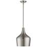 Savoy House Pirou 10 1/2" Wide Brushed Nickel Mini Pendant