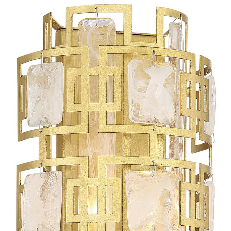 Image 2 Savoy House Portia 16" High True Gold 2-Light Wall Sconce more views