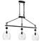 Savoy House Pulaski 7.75" Wide Oiled Bronze 3-Light Linear Chandelier