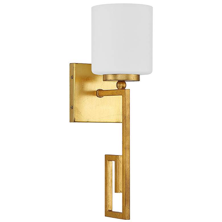 Image 3 Savoy House Quatrain 16 1/4" High Gold Wall Sconce more views