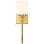 4_Savoy House Quatrain 16 1/4" High Gold Wall Sconce more views