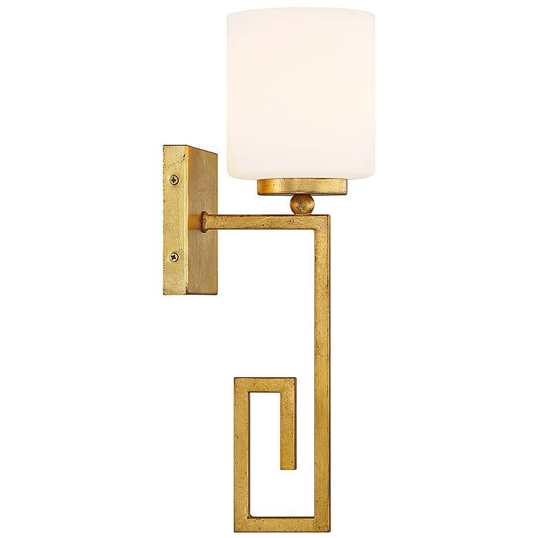 Image 6 Savoy House Quatrain 16 1/4" High Gold Wall Sconce more views
