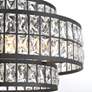 3_Savoy House Renzo 22" Wide Matte Black 4-Light Pendant more views